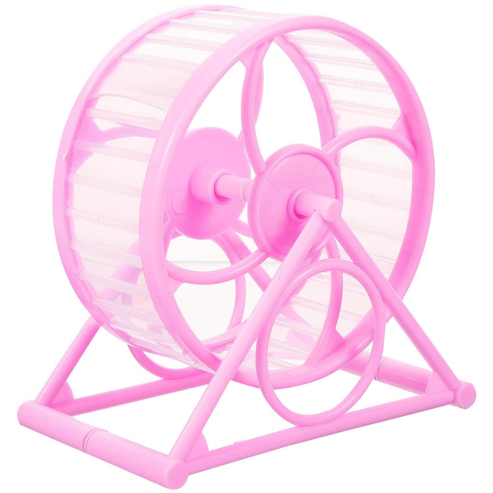 Balacoo Quiet Plastic Hamster Wheel with Holder