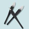 LIFKICH 5-Piece Stainless Steel Cuticle Remover and Callus Scraper Set for Manicure and Pedicure view 4