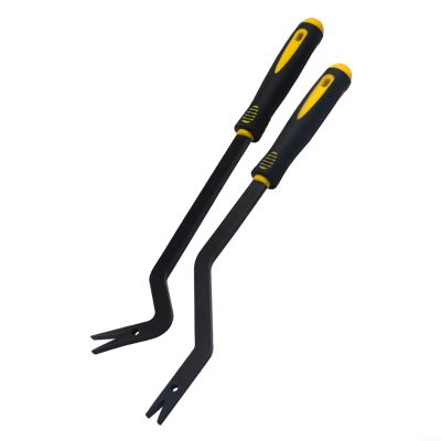 Roof Grab Handle Removal Tool for T10518/T10518A, Steel, Black, Curved + Straight Set