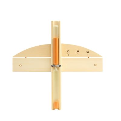 LUCKGONI Wooden Sauna Hourglass Timer, 15-Minute, Rotatable Pinewood Design