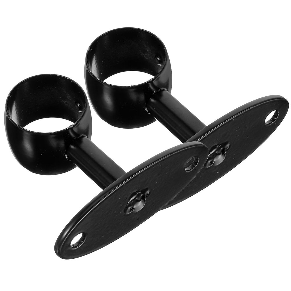 2 Stainless Steel Stair Handrail Brackets, Sturdy Wall Supports