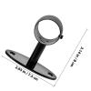 2 Stainless Steel Stair Handrail Brackets, Sturdy Wall Supports view 2