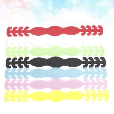 AMUSLESUR 15-Piece Adjustable Silicone Mask Strap Buckles, Assorted Colors
