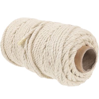 Gatuida White Sisal Rope for Cat Scratching Posts, Cuttable, 1 Roll