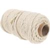 Gatuida White Sisal Rope for Cat Scratching Posts, Cuttable, 1 Roll view 1
