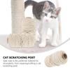Gatuida White Sisal Rope for Cat Scratching Posts, Cuttable, 1 Roll view 3