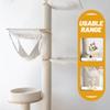 Gatuida White Sisal Rope for Cat Scratching Posts, Cuttable, 1 Roll view 4