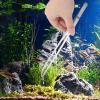 GALPADA 27cm Curved Tweezers for Aquarium Plants view 4