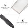Adorainbow 2-Piece Black Stainless Steel Reptile Scoops for Terrarium Cleaning view 3