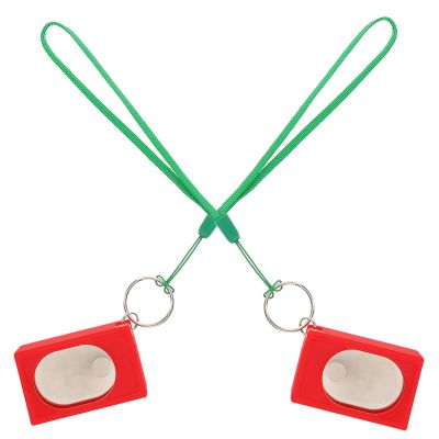 STOBAZA 2-Pack Portable Plastic Dog Training Clickers