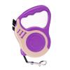 HEEPDD Retractable Dog Leash, 16.40 ft, Automatic, Non-Slip, Portable, 360 Tangle-Free, Strong with Ergonomic Grip (Purple) view 4