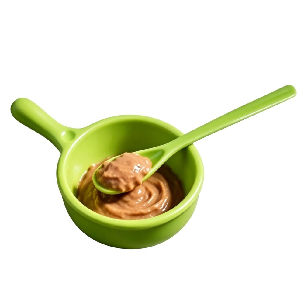 Genrico Gecko Feeding Bowl with Spoon for Spiders, Bearded Dragons, and Hermit Crabs