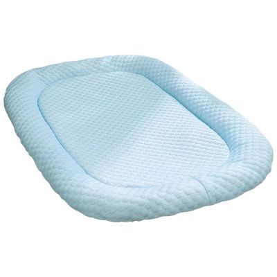 Machify Cooling Mat for Cats and Dogs, Ocean Blue, 3D Ice Bean Technology, Medium
