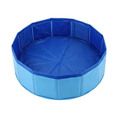 Foldable Dog Pool for Summer, Cooling, Playing, and Bathing
