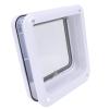 Naroote Cat Door, 4-Way-Control Pet Flap, Transparent, for Cats and Dogs, Fences, Windows, and Walls (L) view 2