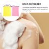 HOMOCONO Back Exfoliating Towels, Foldable Cotton Fabric, 2-Pack view 3