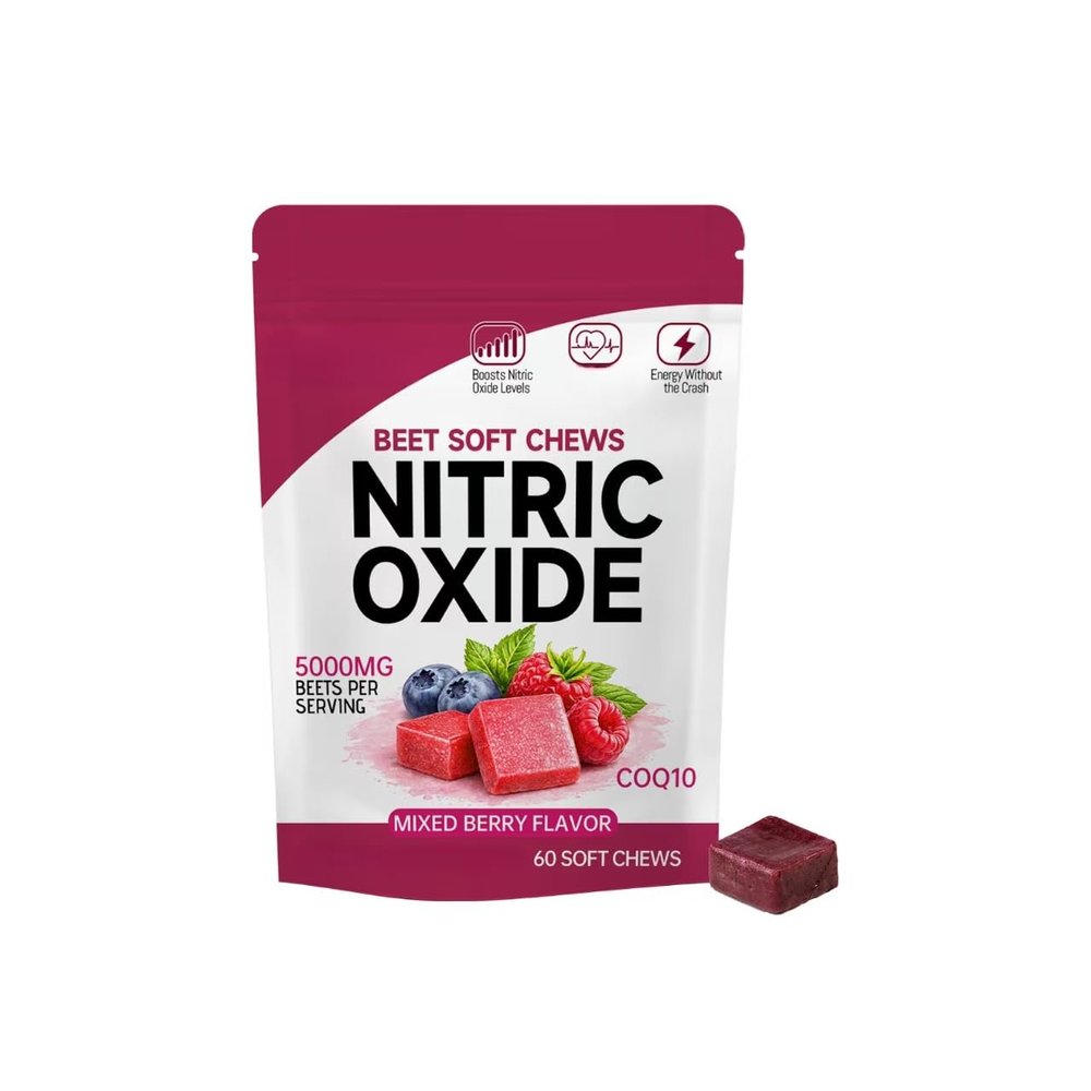Beetroot for an Active Lifestyle with Beetroot Extract, Mixed Berry, 60 Count