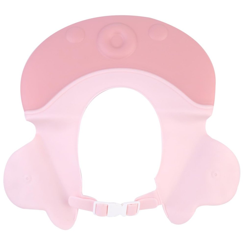 HOMOCONO Pink PE Bath Visor for Toddlers, Protects Eyes from Shampoo and Water