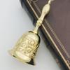 Helilyco Retro Copper Alloy Hand Bell with Rose Pattern view 2