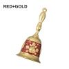 Helilyco Retro Copper Alloy Hand Bell with Rose Pattern view 4