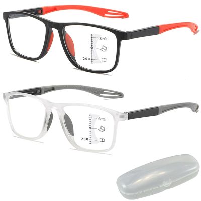 Generic Nexolens Adaptive Glasses, Vision Comfort System for Men and Women (Red + White, 1.0x)