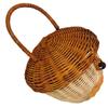 Small Rattan Snack Basket with Handle view 1