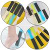 SWOOMEY 4-Piece Handy Foot File with Double-Sided PP and Sandpaper Surface for Safe Callus Removal and Home Pedicures, Random Color view 3
