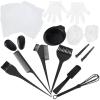 iplusmile 12-Piece Plastic Hair Dye Kit for Professional Salon Use view 1