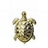 EaseSunny Zinc Alloy Turtle-Shaped Cabinet Handle, Gold-Finish Furniture Handle view 4