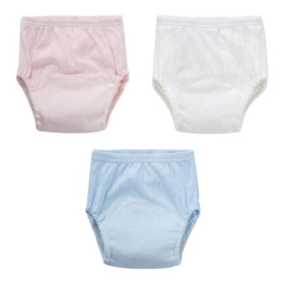 MERRYHAPY Potty Training Pants, 3-Pack, Random Colors, Breathable Cotton, 4-Layer Design