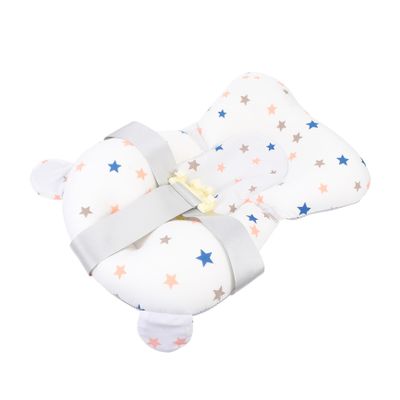 Baby Bath Seat and Bath Cushion, White, for Newborns