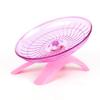 SWOOMEY Quiet Hamster Wheel with Injury Protection, Plastic and Steel, Random Color view 1