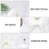 SWOOMEY Quiet Hamster Wheel with Injury Protection, Plastic and Steel, Random Color view 3