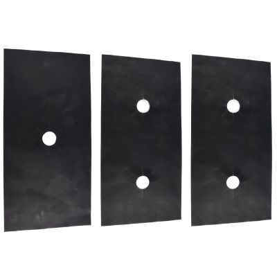 WheatThrive Gas Stove Protector, Gas Stove Mat, Oven Liner, 5-Hole Heat-Resistant Cover, Easy to Clean, Reusable, for Kitchen, 3-Piece Set