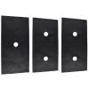 WheatThrive Gas Stove Protector, Gas Stove Mat, Oven Liner, 5-Hole Heat-Resistant Cover, Easy to Clean, Reusable, for Kitchen, 3-Piece Set view 1