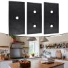 WheatThrive Gas Stove Protector, Gas Stove Mat, Oven Liner, 5-Hole Heat-Resistant Cover, Easy to Clean, Reusable, for Kitchen, 3-Piece Set view 2