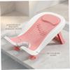 Baby Bath Seat, Ergonomic Newborn Tub with Suction Cups, 0–12 Months view 4