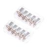 Operitacx 10-Piece Aluminum Nail Extension Forms, Curved view 1