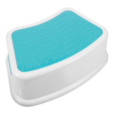 Generic Toilet Stool with Strong Durability in Blue Plastic