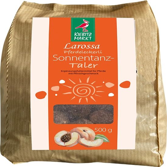 Kiebitz Markt Larossa Sonnentanz Apricot-Peach Horse Treats, 500 g