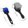 BUTIFULSIC 2-Piece Bird Bath Cleaning Brush Set with Sturdy Handles for Gardens and Patios view 2