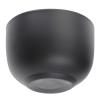 Black Double-Wall Stainless Steel Shaving Bowl for Men view 1