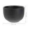 Black Double-Wall Stainless Steel Shaving Bowl for Men view 2