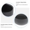 Black Double-Wall Stainless Steel Shaving Bowl for Men view 3