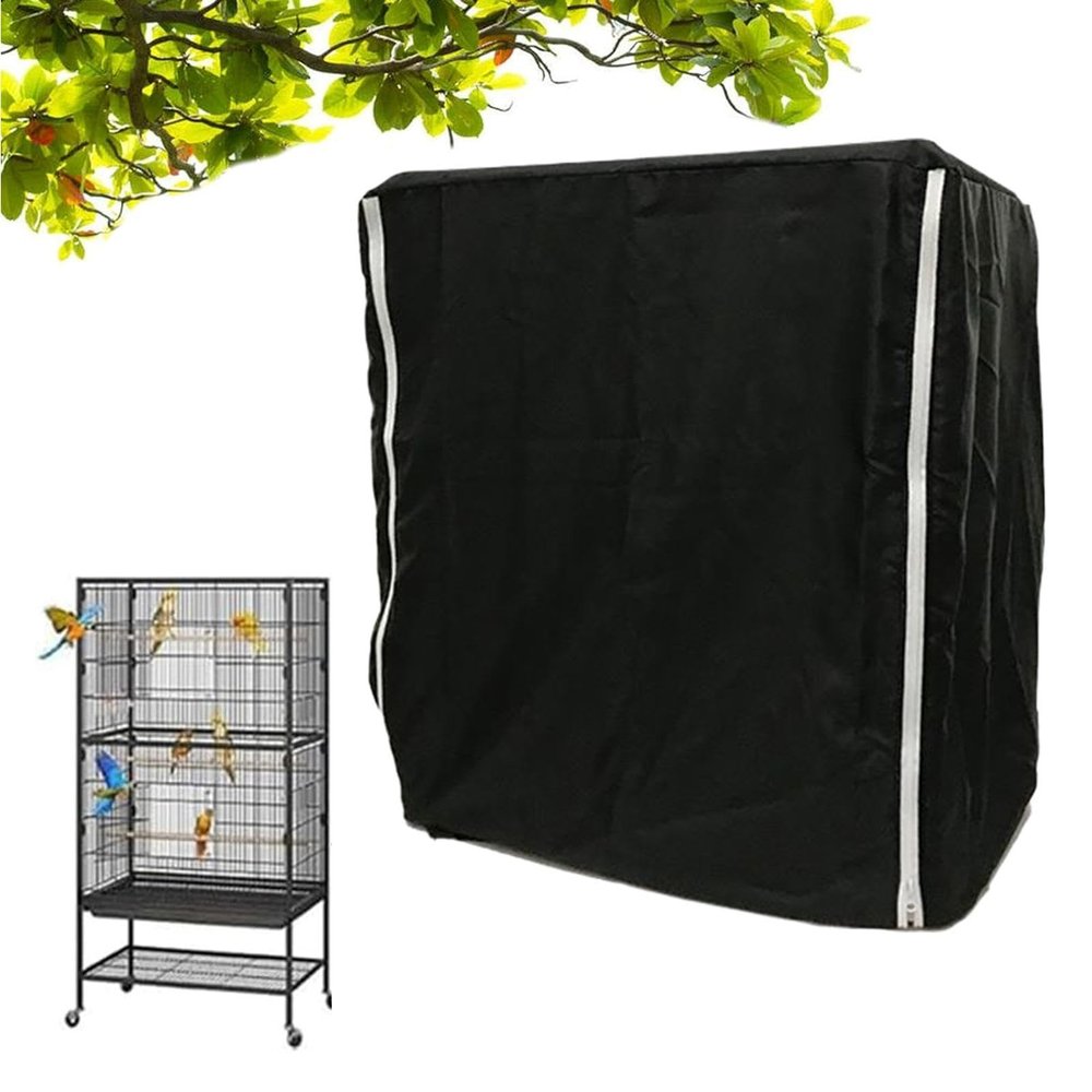 Large Bird Cage Cover, Windproof and Light-Blocking