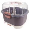 PAMINGONO PP Baby Bottle Drying Rack with Lid and Drip Tray view 1