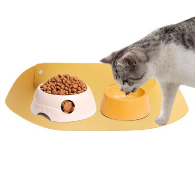 Cat Feeding Mat, Non-Slip, Waterproof, Dirt-Resistant