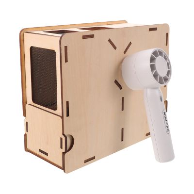 INOOMP Manual Acrylic and Plastic Blower for Separating Bird Feed and Millet Husks