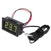 Getdoublerich Digital Thermometer, -50 to 110°C, 1 m Probe, DC 5–12 V, Red/Blue/Green view 4