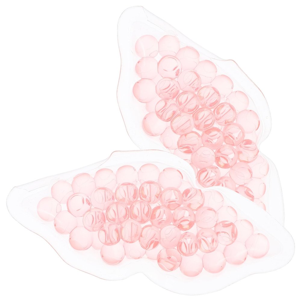 Gel Lip Pads 8 cm, TPU, Reusable, Pink, 2-Piece Set